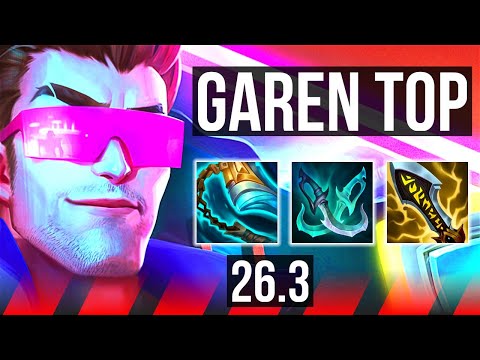 GAREN vs DARIUS (TOP) | EUW Master | 26.3