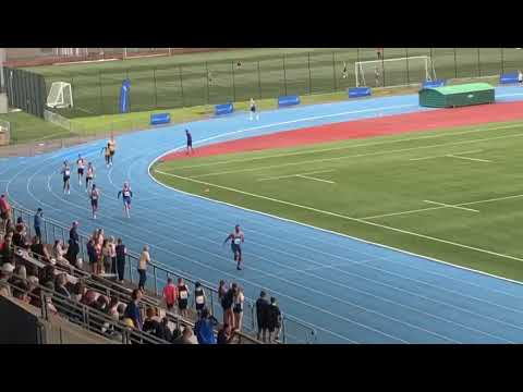 Men's 4x100m final 2023 National Track Relays - with thanks to Craig Stevenson