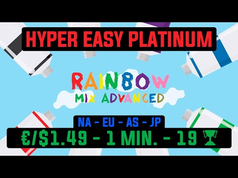 Rainbow Mix Advanced 🏆 Guía de Trofeos y Logros | Trophy & Achievements Guide | Walkthrough