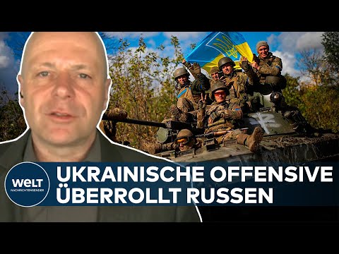 HEFTIGE KÄMPFE: Ukrainer auf dem Vormarsch - doch Russen versuchen Gegenschlag | WELT Analyse