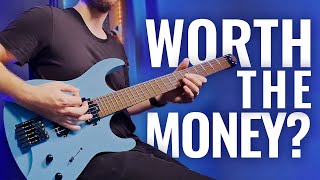Video thumbnail for The Best Headless Guitar Under 400€? Harley Benton Dullahan-FT 24 Roasted DB Review by CatPick Studios