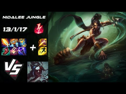 JUNGLE Nidalee vs Kayn - EU Challenger