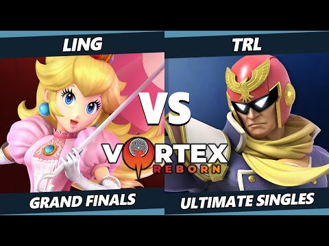 Vortex Legends 6 GRAND FINALS - Ling (Peach) Vs. TRL  (Captain Falcon) SSBU Ultimate Tournament