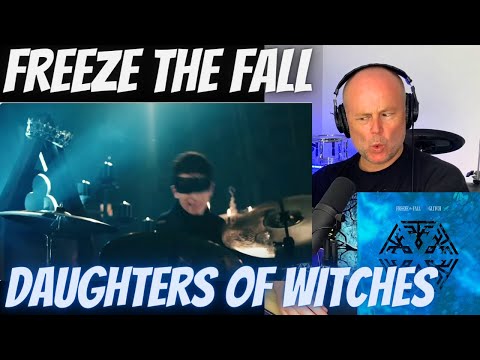 Drum Teacher Reacts: Freeze the Fall - Daughters of Witches (Official Music Video)