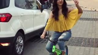 Nabha Natesh stole to pose also rode a little ||Nabha Natesh