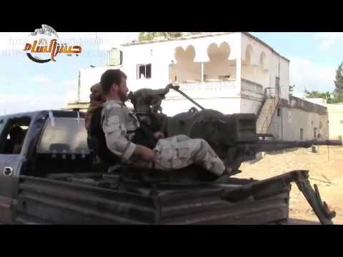 استهداف حاجز الشيخ حديد في ريف حماة بواسطة رشاش 23 من قبل جيش الشام