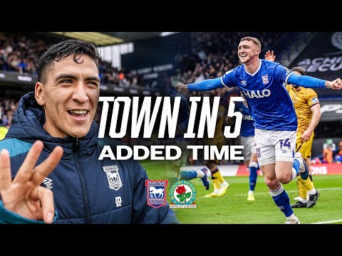 TOWN IN FIVE ADDED TIME | BLACKBURN (H)