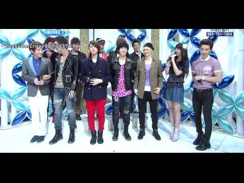 110807 HD   Super Junior   Interview Inkigayo Comeback Stage