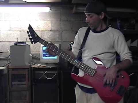 racer x - BOLT IN MY HEART - bass cover video thumbnail