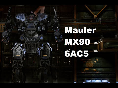 MechWarrior Online : MAL-MX90 "Mal Call" (6x AC5, STD240)