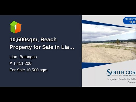 10,500sqm, Beach Property for Sale in Lian Batangas