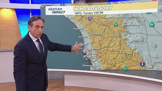 Wind advisory for mountains and valleys | San Diego Local Forecast