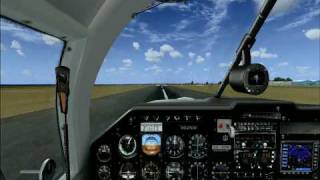 [HD] FSX - Mooney M20J landing at Redcliffe