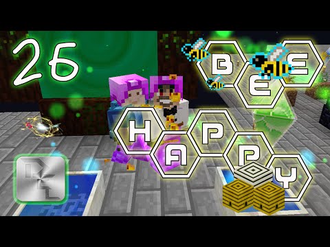 Minecraft Mod Pack Bee Happ - Episode 26 -  Botanic Enchanter and Ender IO Enchanter