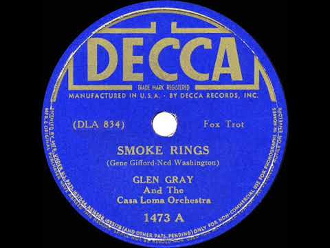 1937 HITS ARCHIVE: Smoke Rings - Glen Gray (Decca version)