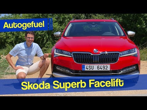 Skoda Superb Combi Scout REVIEW 2020 Facelift update - Autogefuel
