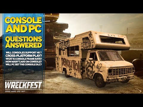 Wreckfest PS4 & XBOX ONE Details and PC Update Info
