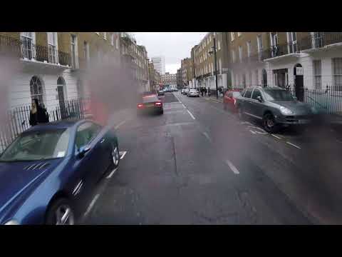 LM17WGO 64312 - Black Cabbie just pulls out because why not - No Police Response