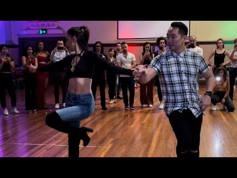 Woo & Illary | Bachateame Workshop Demo | Jiory & Nandy Versatil - Mama Me Lo Conto