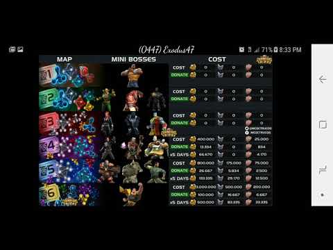 MCOC Map 5 Daily Rewards & Donations Explained