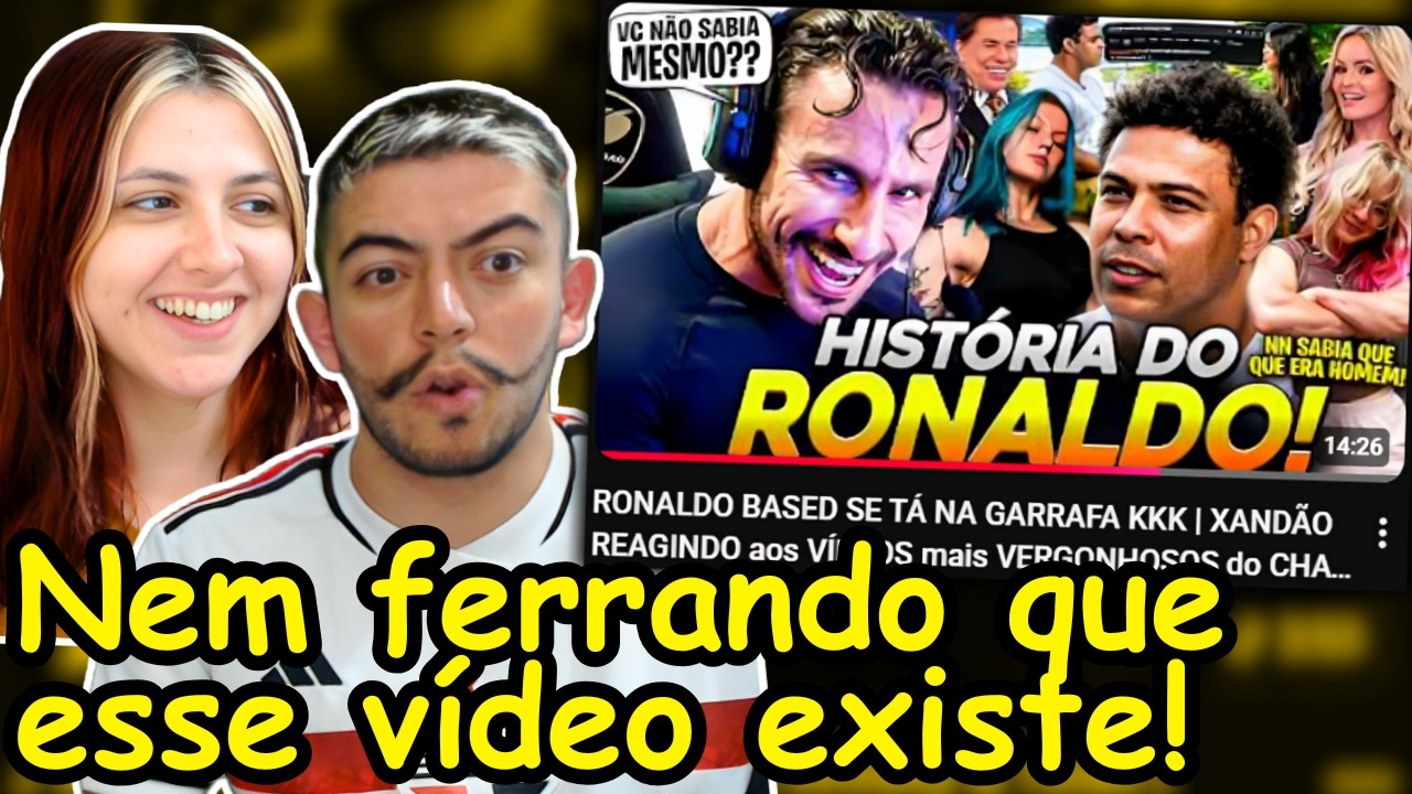 RONALDO BASED SE TÁ NA GARRAFA KKK | XANDÃO REAGINDO aos VÍDEOS mais VERGONHOSOS do CHAT #201