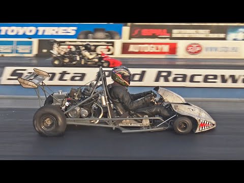 8 SECONDS! UK Drag Karts are Getting CRAZIER!