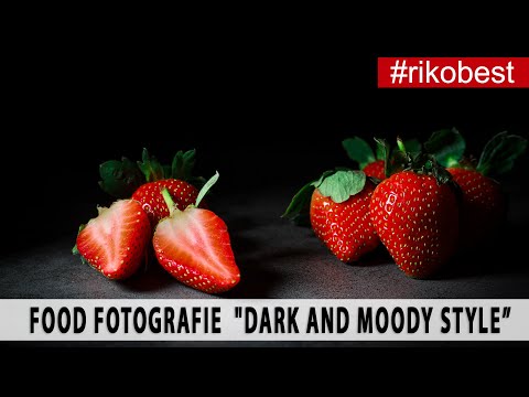 Kreative Fotoidee - einfache Beleuchtungs Tipps für Dark and Moody Food Fotos & Bildbearbeitung