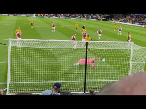 Jørgen Strand-Larsen Goal Vs West Ham 1-0  (Wolves Vs West Ham 2025)