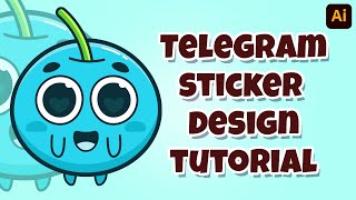 Full tutorial on Telegram Vector Sticker Design | Emoji design 2023