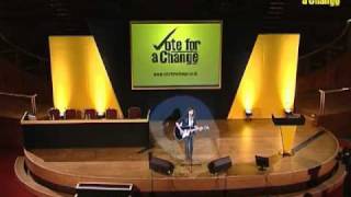 KT Tunstall performing Hidden Heart live at the Vote for a Change Rally