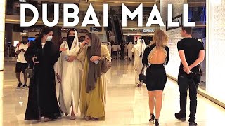 [4K] Dubai Mall Complete walking tour ,Burj khalifa, fountain show, Ice rink