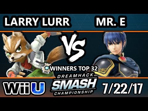 DHATL17 Smash 4 - MSF | Larry Lurr (Fox) Vs. RVL | Mr. E (Marth) - Winners Top 32 - Smash Wii U