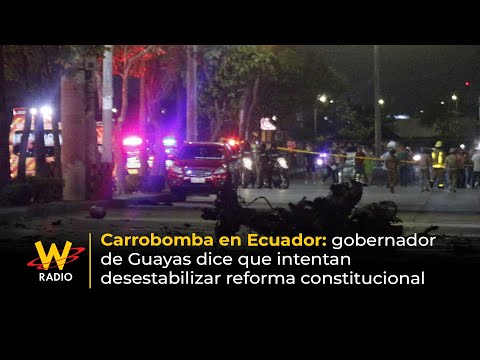 Carrob0mba en Ecuador: gobernador de Guayas dice que intentan desestabilizar reforma constitucional