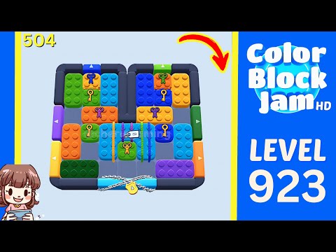 Color Block Jam Level 504 (923) Solution Walkthrough