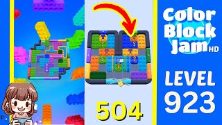 Solution du Niveau 923 de Color Block Jam