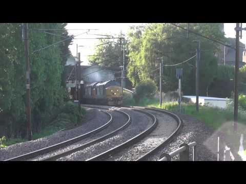 37688/37611 with 20305 DIT 6K73 Sellafield - Crewe flasks, 11th june 2015