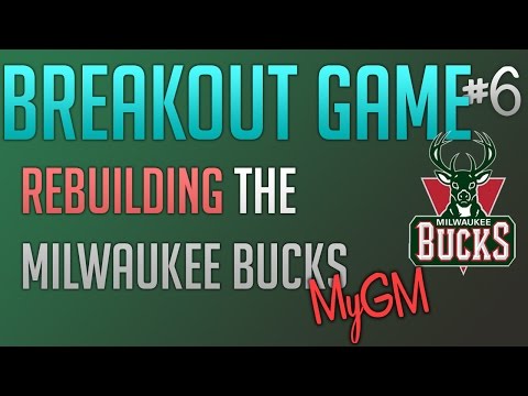 NBA 2k15 Bucks MyGM Mode Ep. 6 - Rebuilding the Milwaukee Bucks - Jabari's Breakout Game!