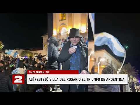 2N CENTRAL I ARGENTINA VS SUIZA - FESTEJOS EN VILLA DEL ROSARIO