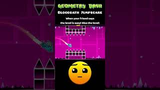 Geometry Dash Bloodbath Jumpscare. #shorts