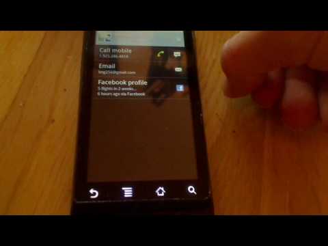 Setting a Custom Ringtone to a Contact on a Motorola Droid