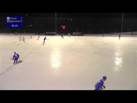 Ullevål - Mjøndalen (NM Herrer Bandy 4. kvartfinale 21.2.2022)