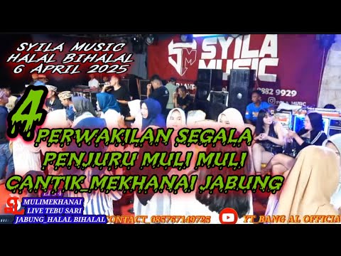 SYILA MUSIC TERBARU_PROGRAM TERBARU DINDA HUSNI_2025 HALAL BIHALAL // LIVE TEBU SARI JABUNG  LAMTIM