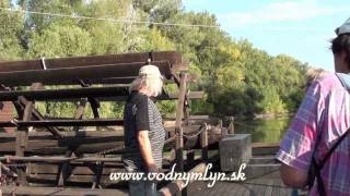 preview picture of video 'Slovakia - Floating Water Mill in Kolarovo'