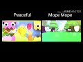 Peaceful & Mope Mope Comparison