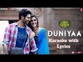 Duniya Luka Chuppi Karaoke With Lyrics HD