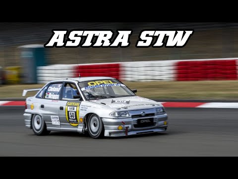 1994 Opel Astra STW - Racing at the Nürburgring
