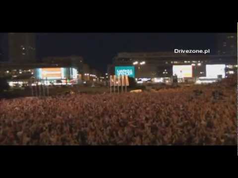 Euro 2012 Polska Rosja 1:1 Poland Russia strefa kibica Warszawa Szczecin Radość po golu