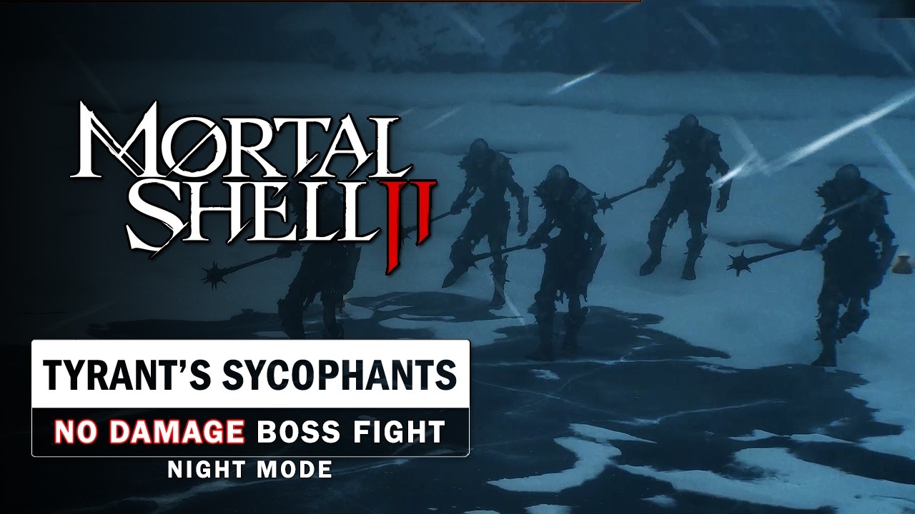 Mortal Shell 2 - Tyrant's Scyophants Boss Fight (No Damage / Night Mode)