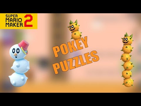 Pokey Puzzles | Super Mario Maker 2