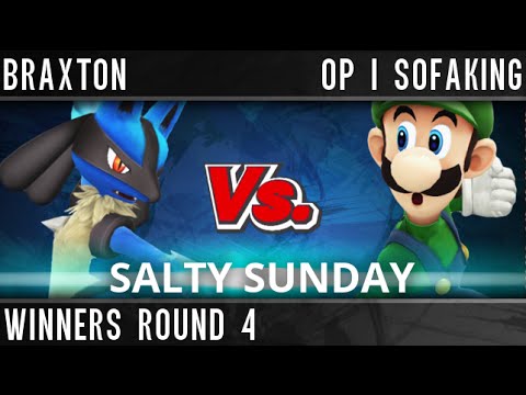 Salty Sunday @ eBash 46 (WiiU) - Braxton VS OP | Sofaking - Winners Round 4